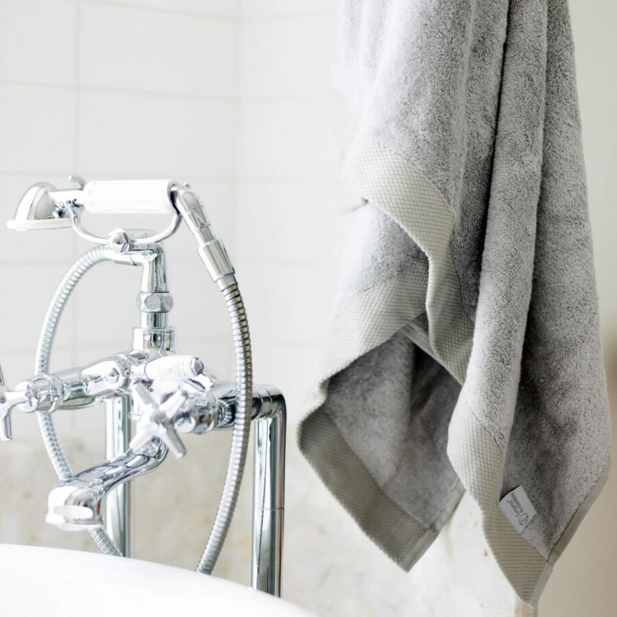 serviette de bain luxe