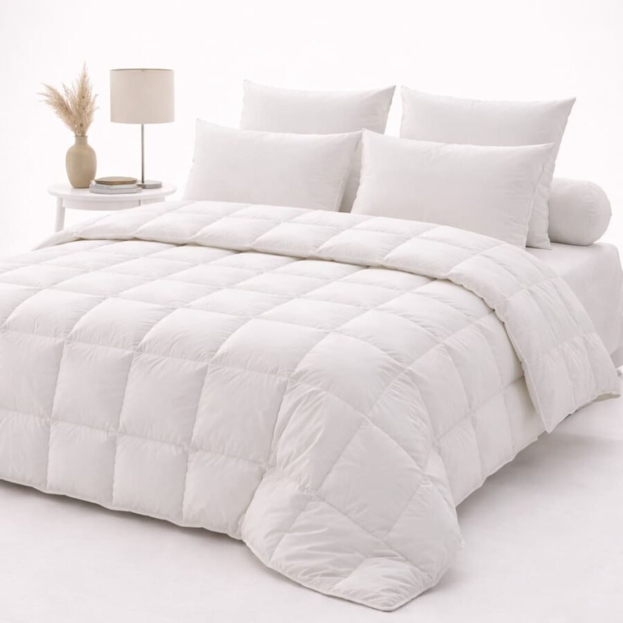 Couette en fibre de bambou douce et durable pour sommeil premium