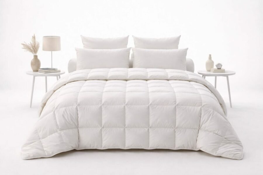 Couette luxe en bambou pour chambre d’hôtel élégante
