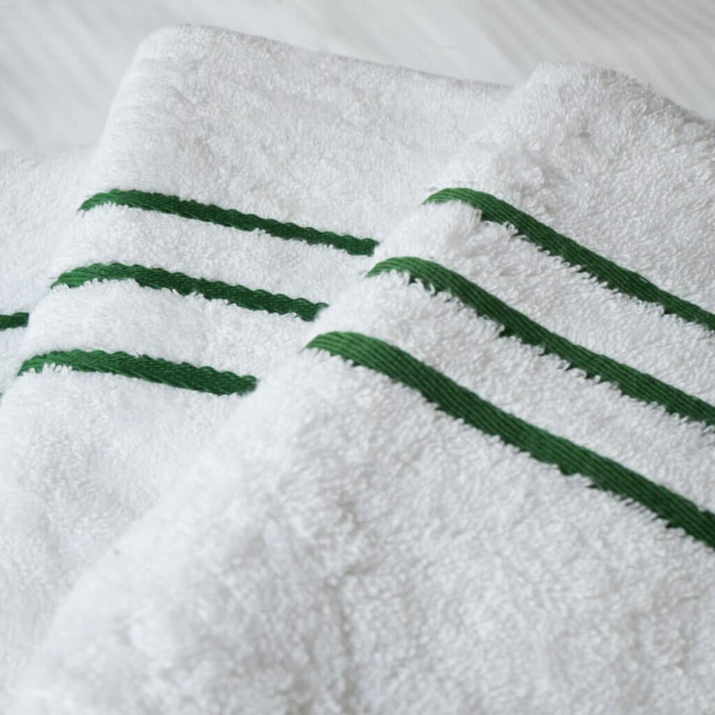 Drap de Bain | Collection 12 Millimètres | Emeraude