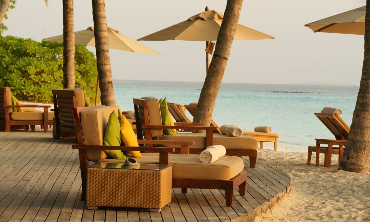 Serviette de plage confortable