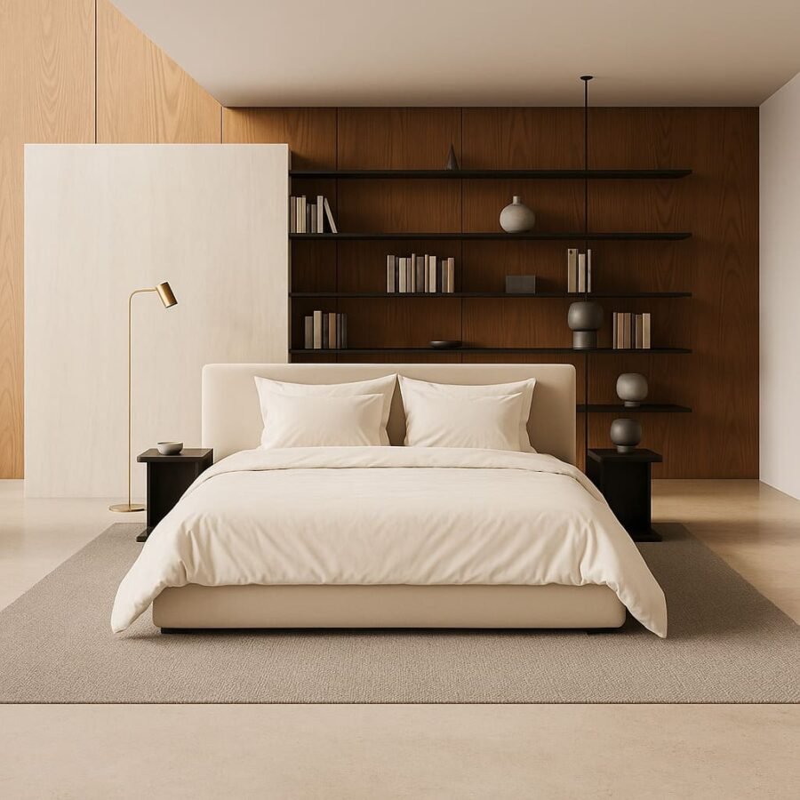 Parure de lit en satin de bambou – douceur et confort par Comptoir du Bambou